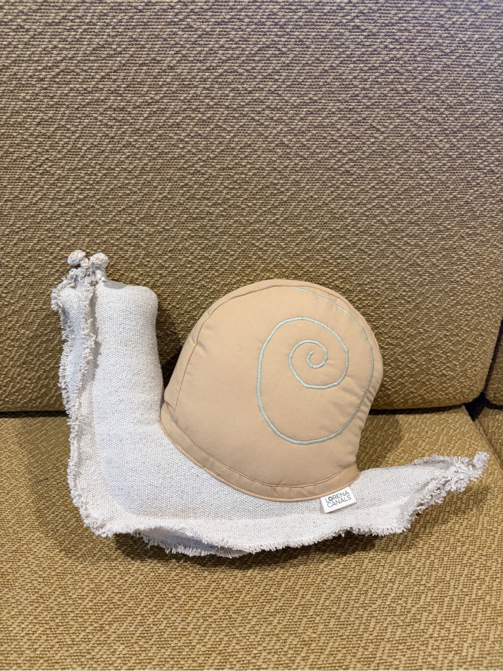 Lorena Canals Lazy Snail Cushion